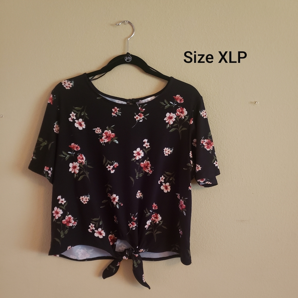 Floral crop top